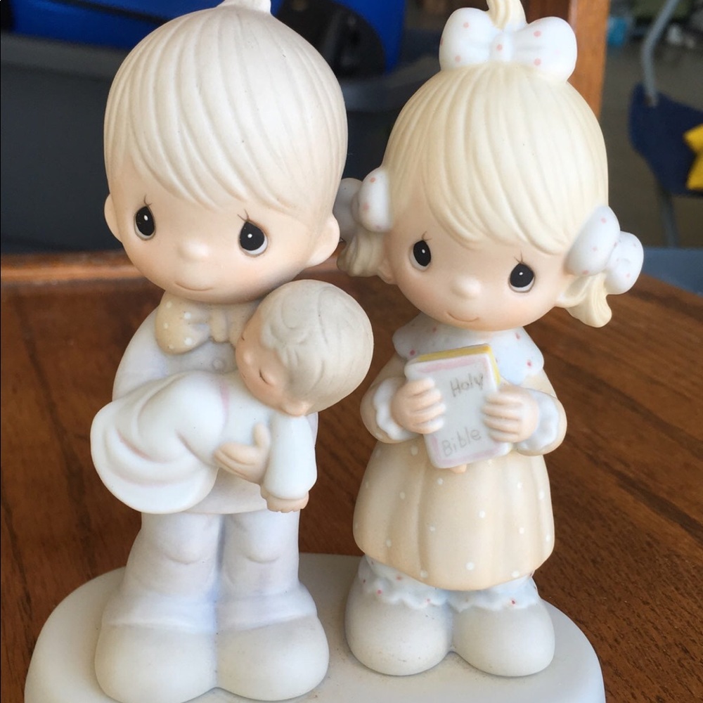 precious moments rejoicing with you porcelain figurine sold in original box